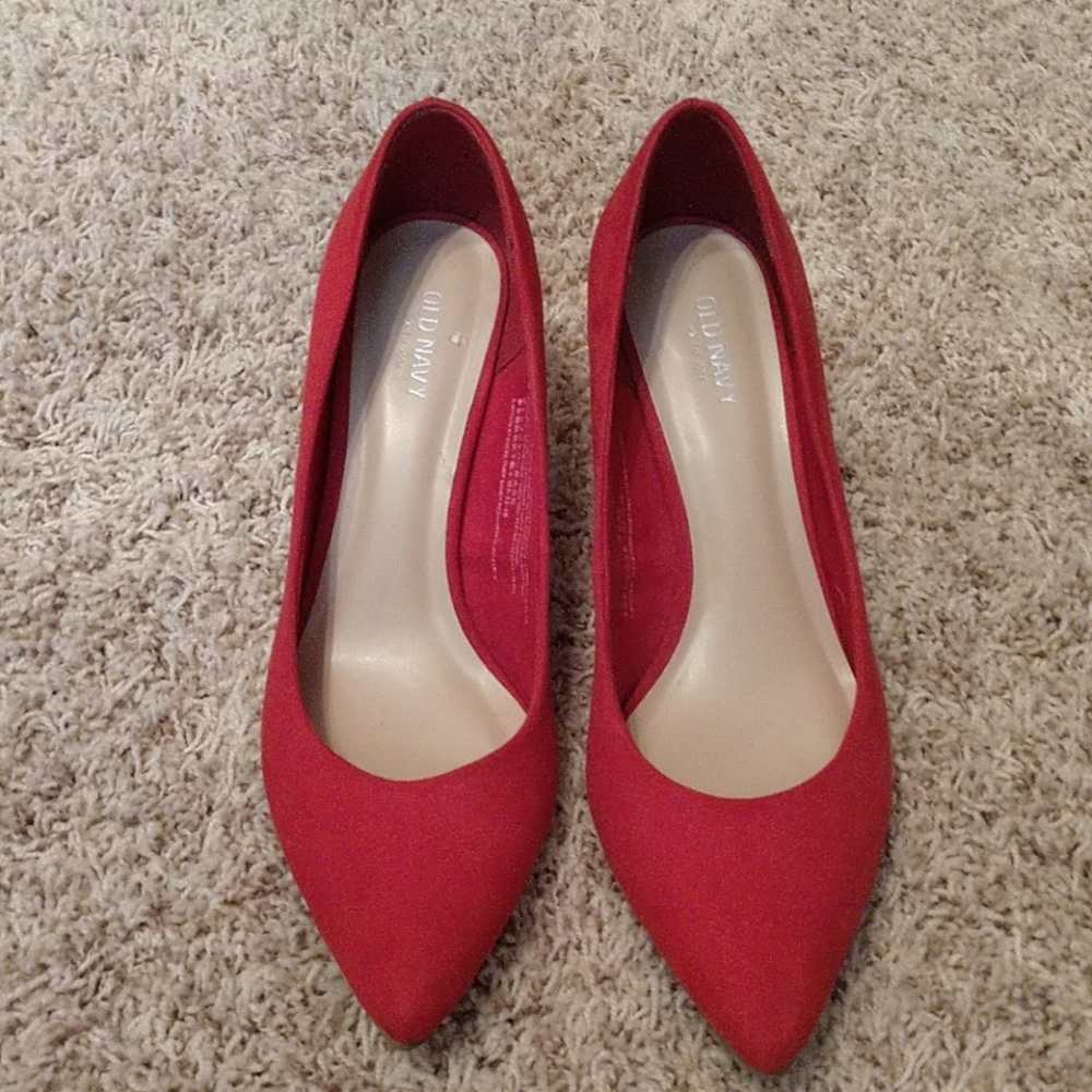 Old Navy Red Heels